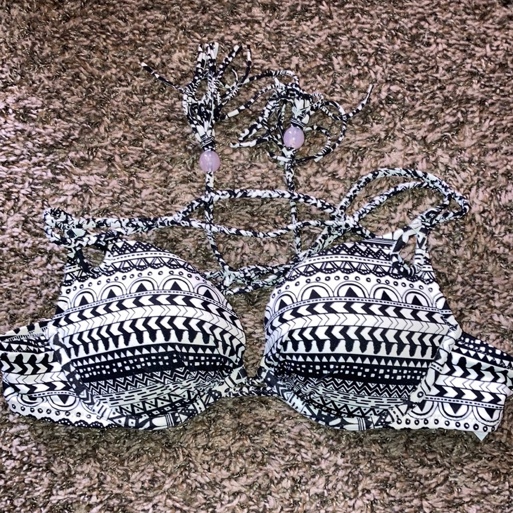 Padded swim top